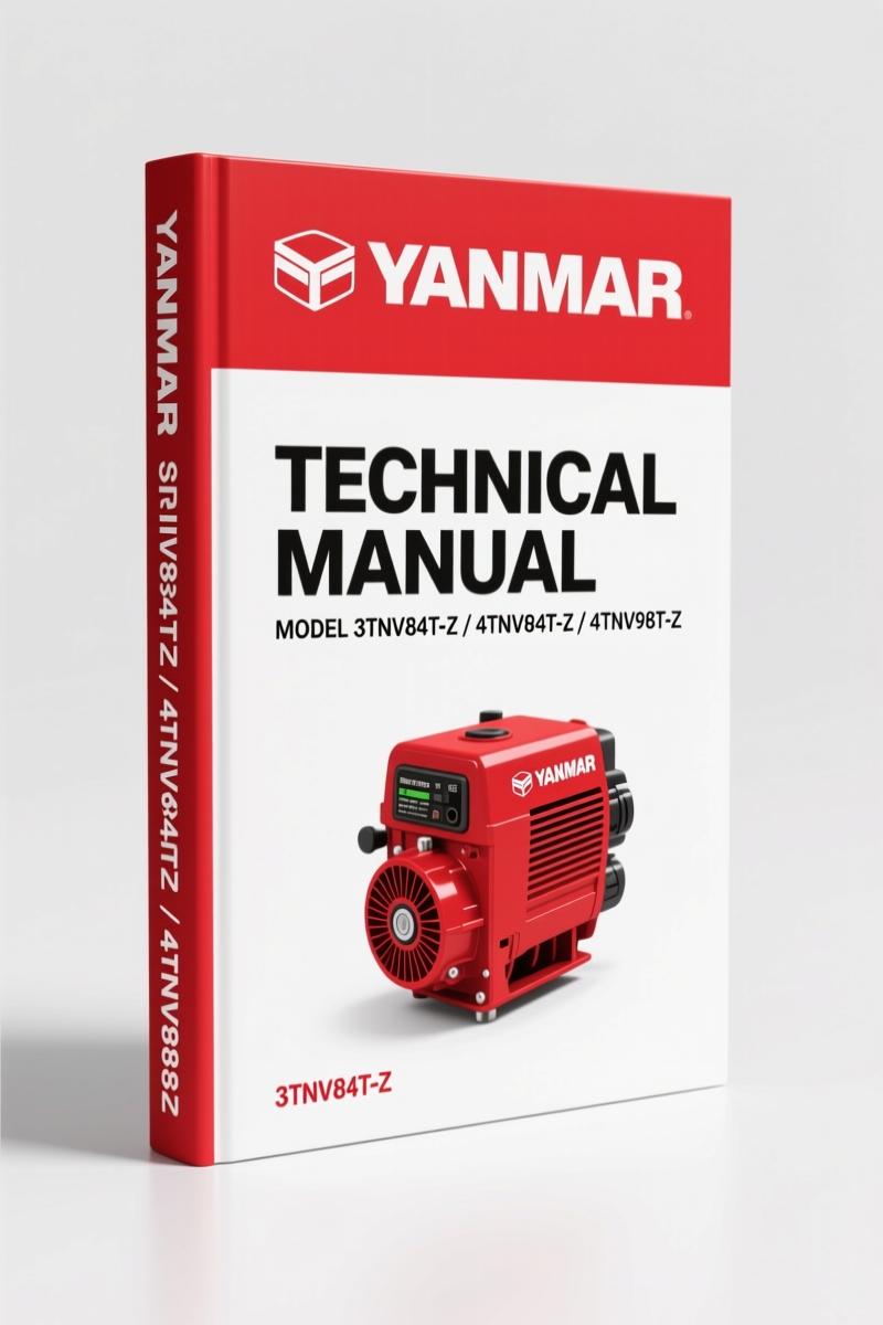 Yanmar 3TNV84T-Z, 4TNV84T-Z, 4TNV98T-Z, 4TNV98-Z, 4TNV98-E Technical Manual