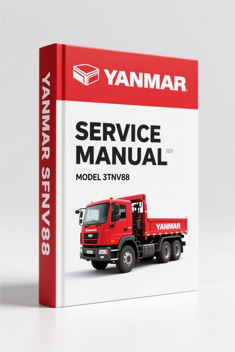 Yanmar 3TNV88 Service Manual – OEM Parts Breakdown & Assembly
