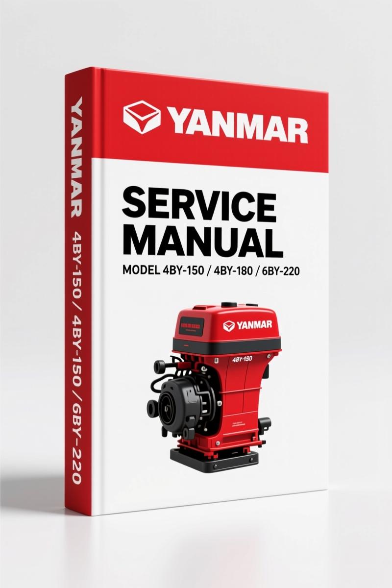 Yanmar 4BY-150, 4BY-180, 6BY-220, 6BY-260 Service Manual – 233 Pages