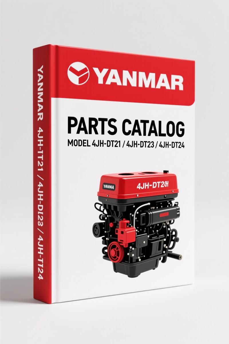 Yanmar 4JH-DT21, 4JH-DT23, 4JH-DT24, 4JH-DT27, 4JH-DT35 1997 Parts Catalog – OEM Specs & Diagrams