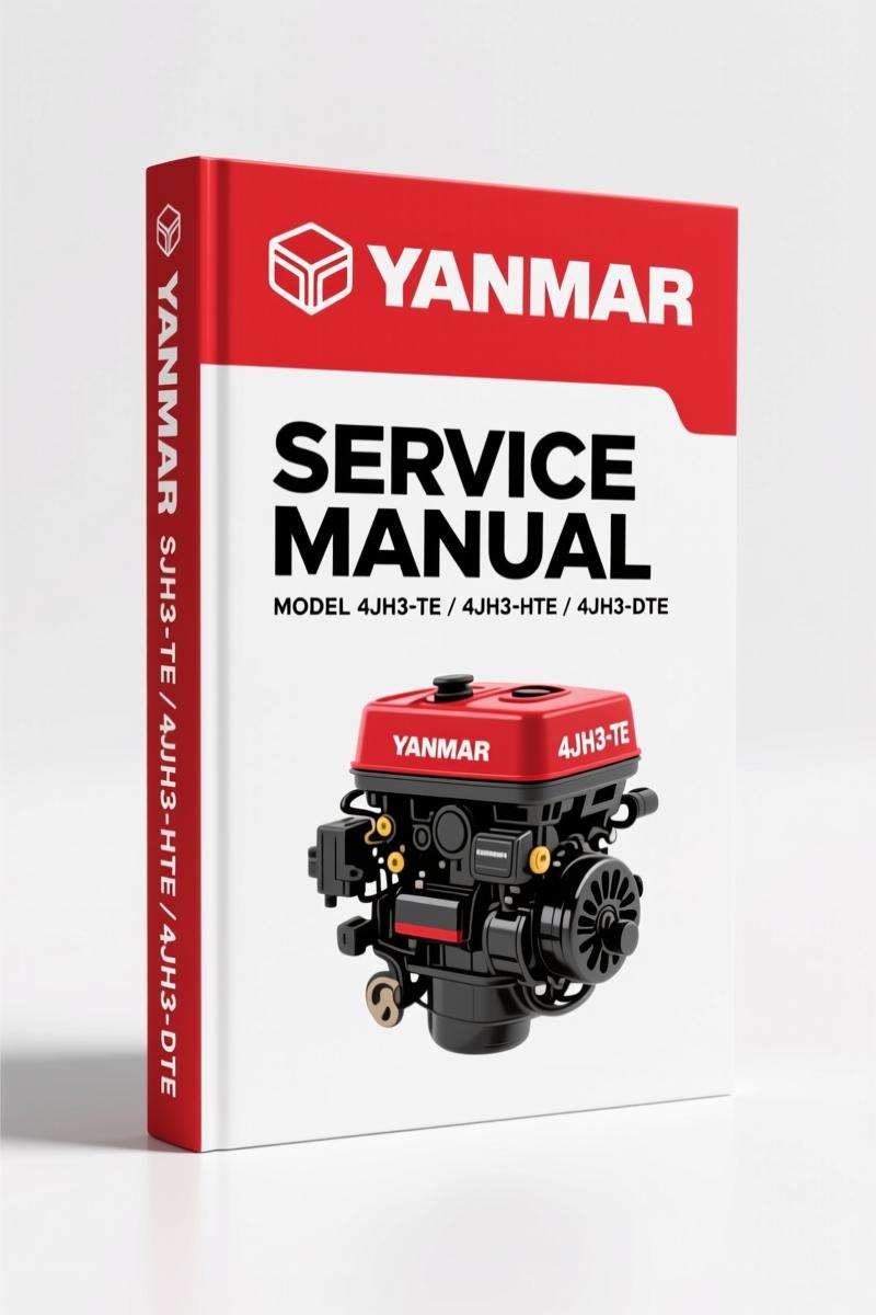 Yanmar 4JH3-TE, 4JH3-HTE, 4JH3-DTE 1998 Service Manual – OEM Specs