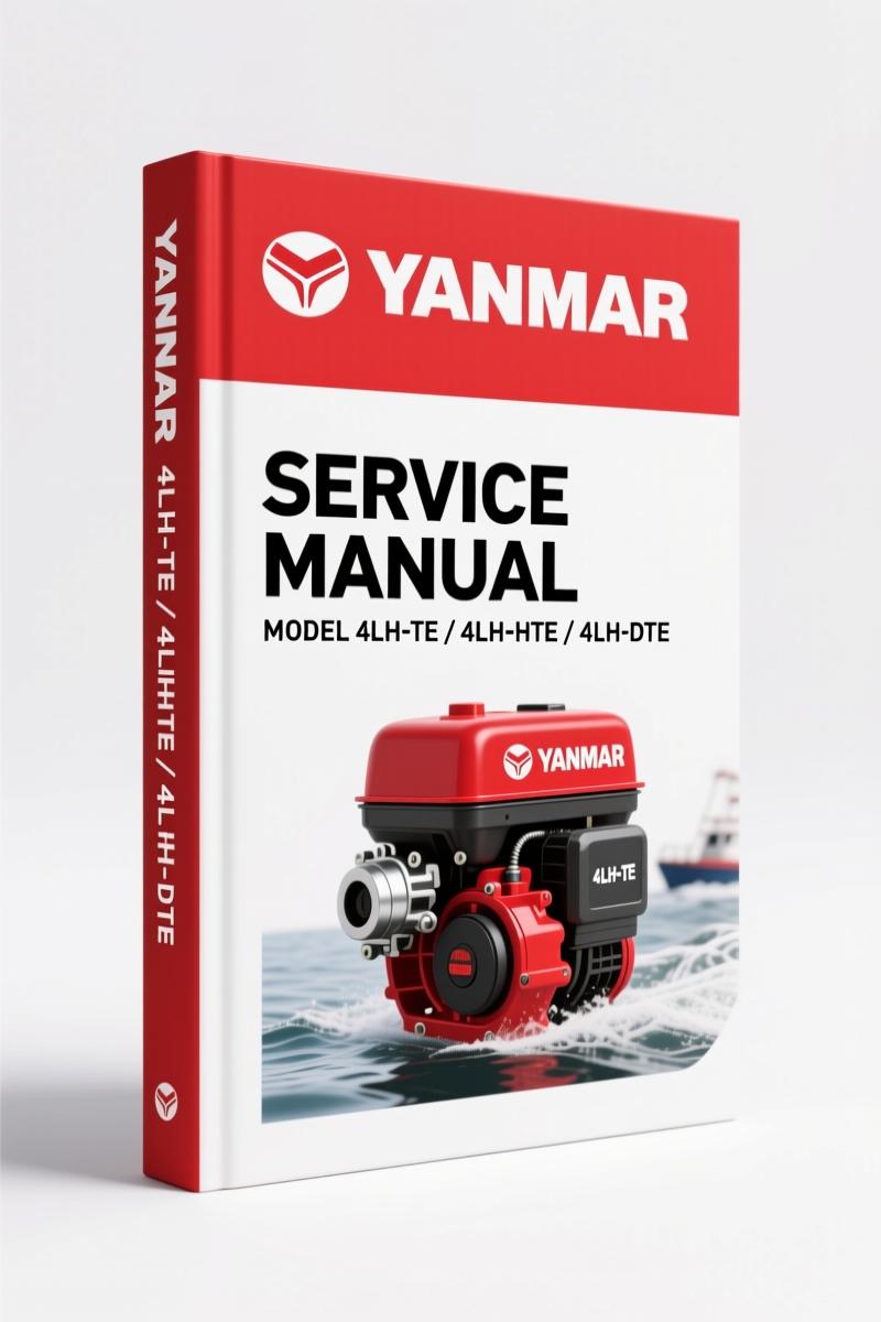 Yanmar 4LH-TE, 4LH-HTE, 4LH-DTE Service Manual – 336 Pages OEM Specs