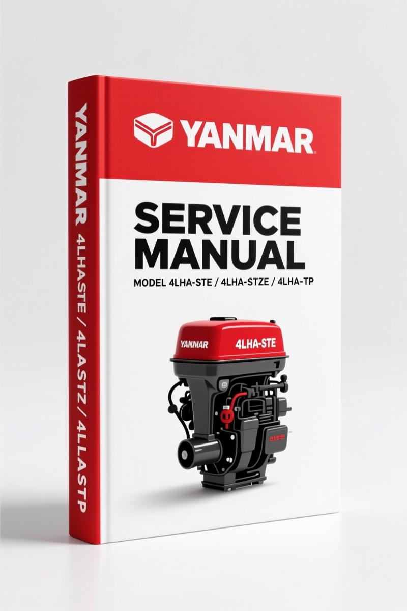 Yanmar 4LHA-STE 4LHA-STZE 4LHA-STP 4LHA-STZP 4LHA-DTE Service Manual