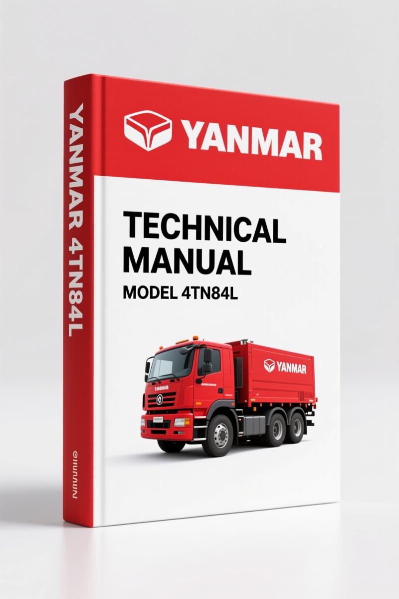Yanmar 4TN84L Technical Manual – 36-Page Factory Specs for 4TN84L Engine