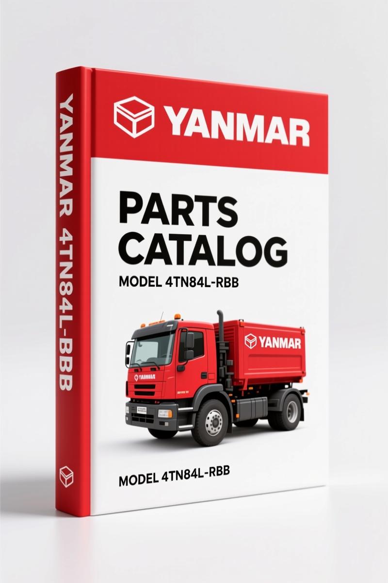 Yanmar 4TN84L-RBB Parts Catalog – 37 Pages of OEM Exploded Diagrams