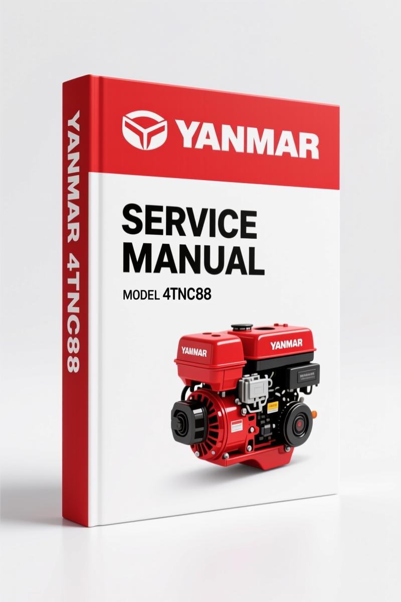 Yanmar 4TNC88 Service Manual – 39 Pages OEM Factory Specs
