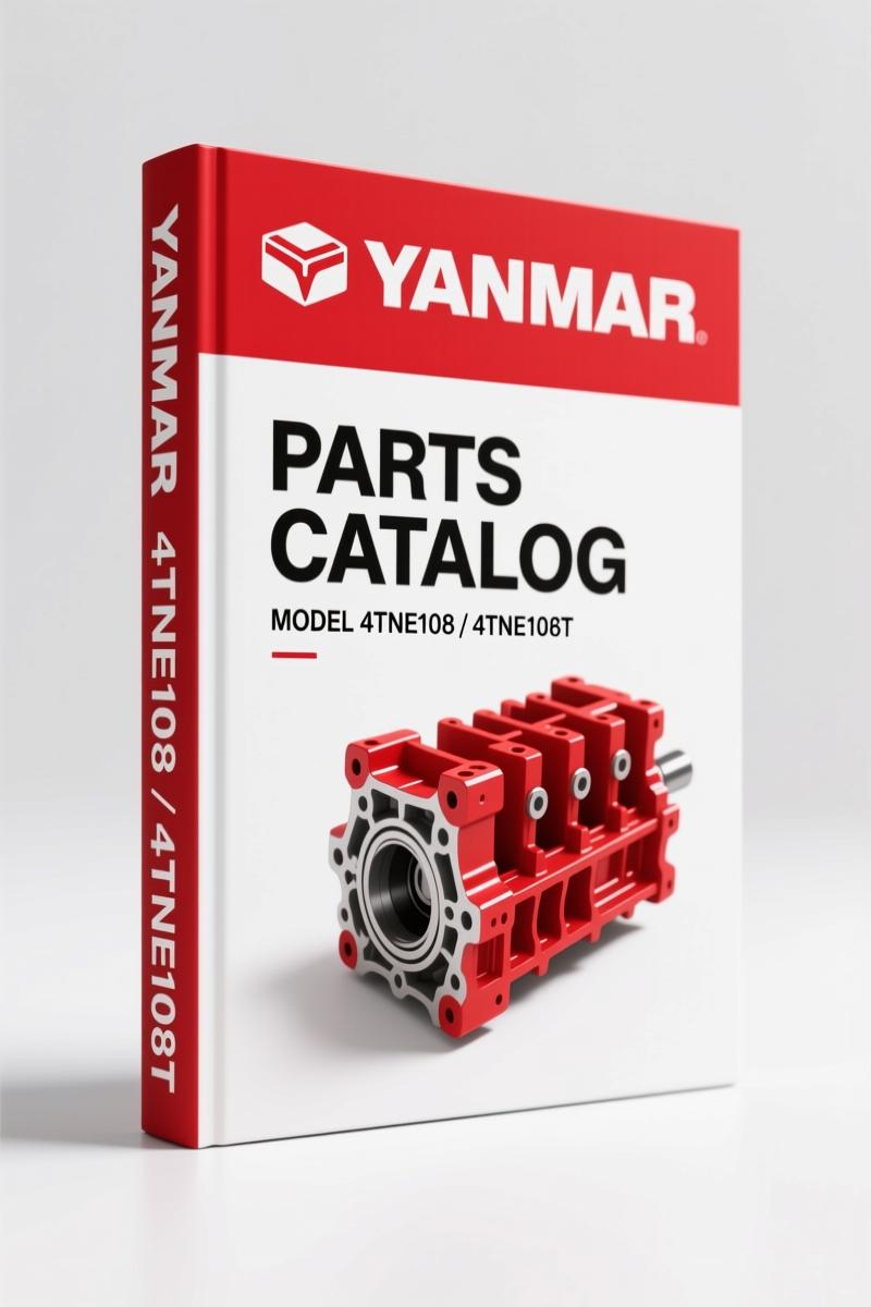 Yanmar 4TNE108, 4TNE108T Parts Catalog – OEM 23 Pages