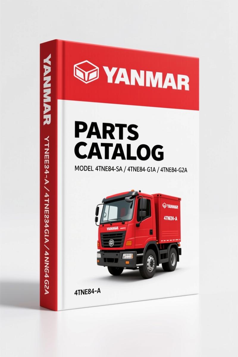 Yanmar 4TNE84-SA, 4TNE84-G1A, 4TNE84-G2A Parts Catalog 25 Pages