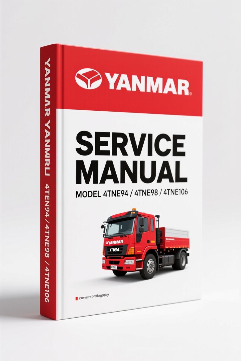 Yanmar 4TNE94, 4TNE98, 4TNE106 Service Manual – 208 Pages