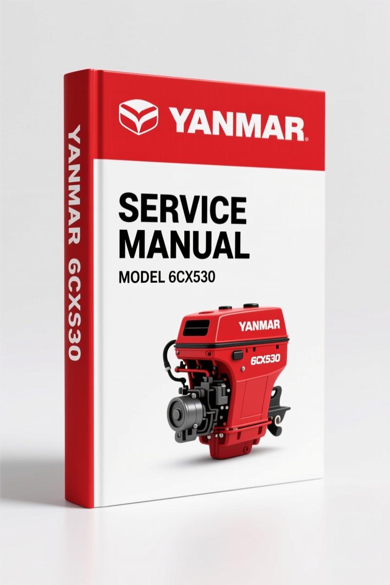 Yanmar 6CX530 Service Manual - Factory Specs for Marine Diesel Engine
