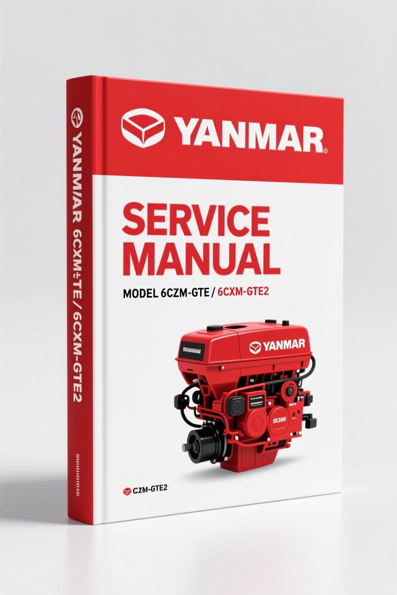 Yanmar 6CXM-GTE Operators Manual – Factory Specs for Marine Diesel