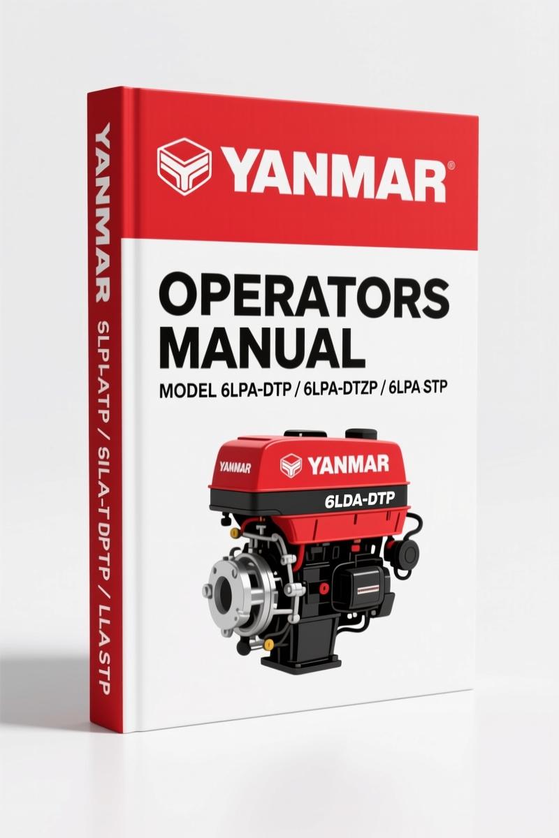 Yanmar 6LPA-DTP, 6LPA-DTZP, 6LPA-STP, 6LPA-STZP Operators Manual – 60 pages