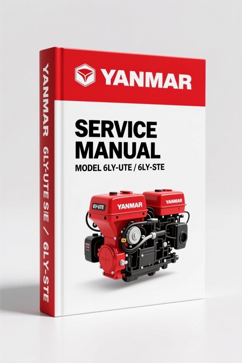 Yanmar 6LY-UTE, 6LY-STE Service Manual – 120 Pages OEM Specs