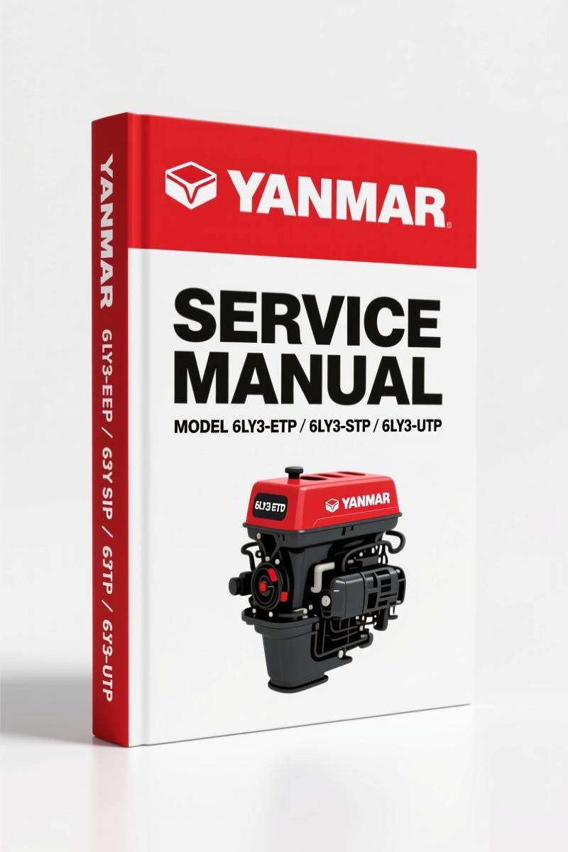 Yanmar 6LY3-ETP, 6LY3-STP 2006 Service Manual for Certified Marine Technicians