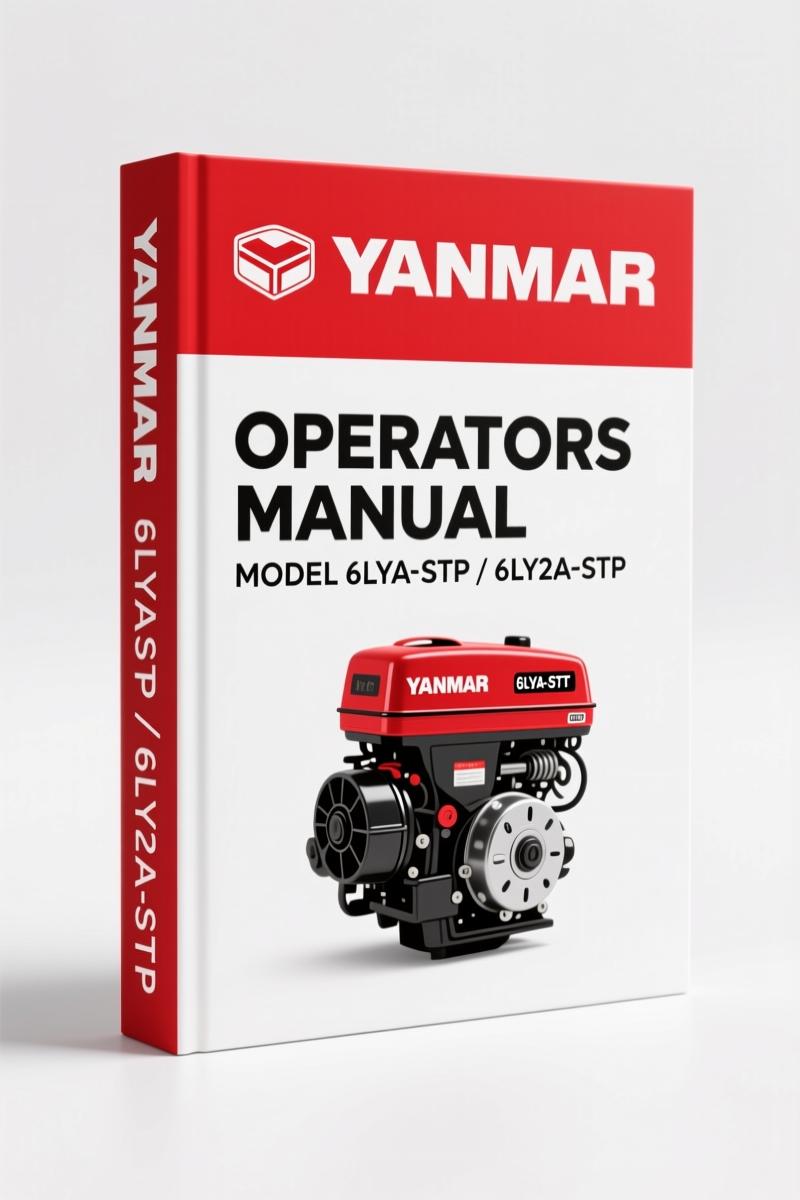 Yanmar 6LY2A-STP, 6LYA-STP 2001 Operators Manual – Factory Specs