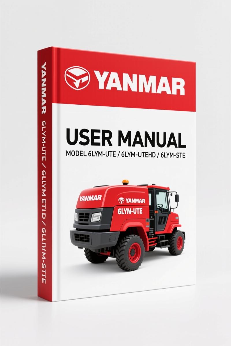Yanmar 6LYM-UTE, 6LYM-UTEHD, 6LYM-STE User Manual – 39 Pages