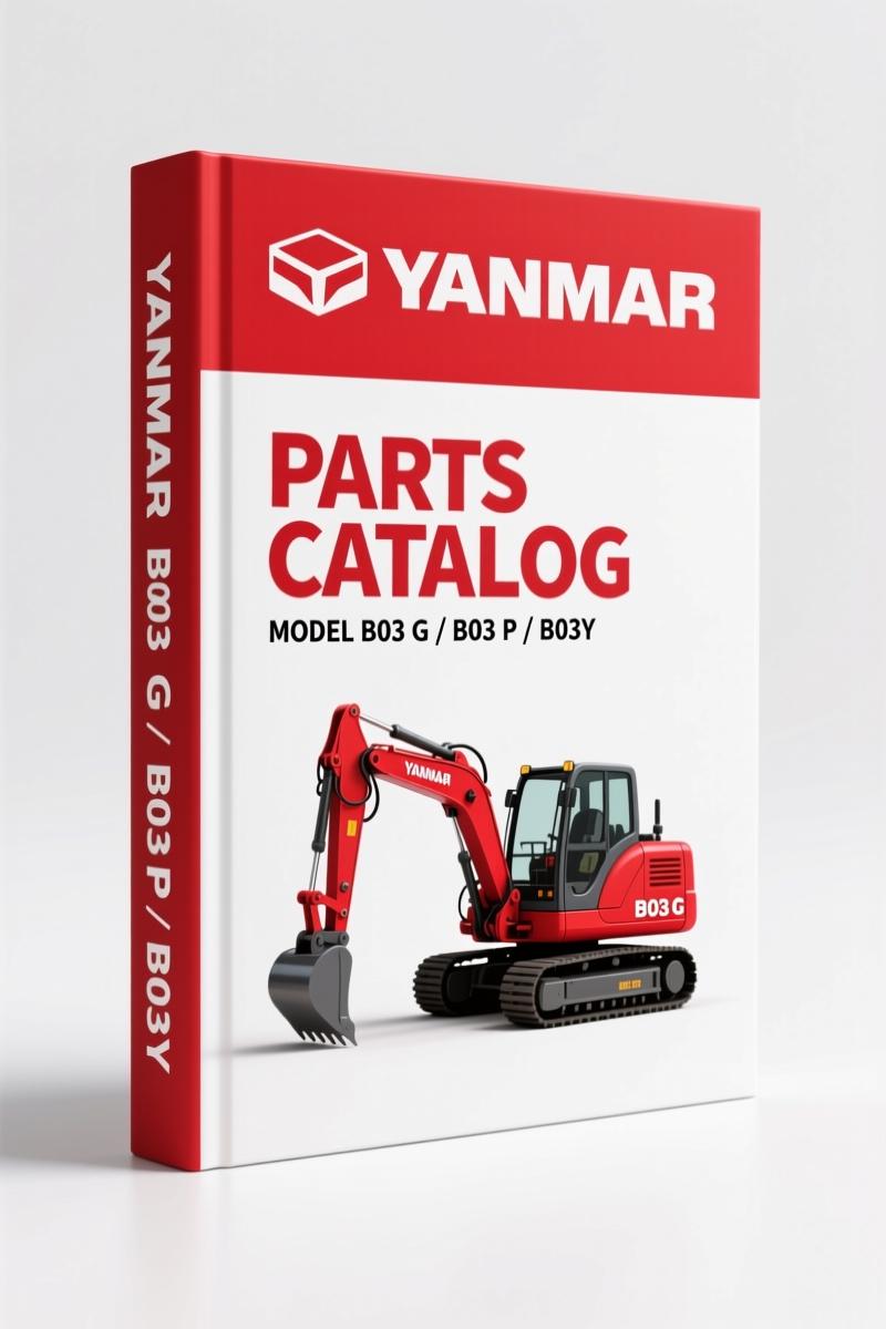 Yanmar B03 G, B03 P, B03Y 1994 Parts Catalog – OEM Specs