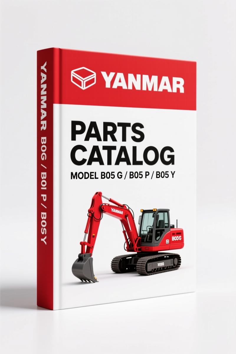 Yanmar B05 G, B05 P, B05 Y, B05 G EX, B05 G AY 2000 Parts Catalog - OEM Specs