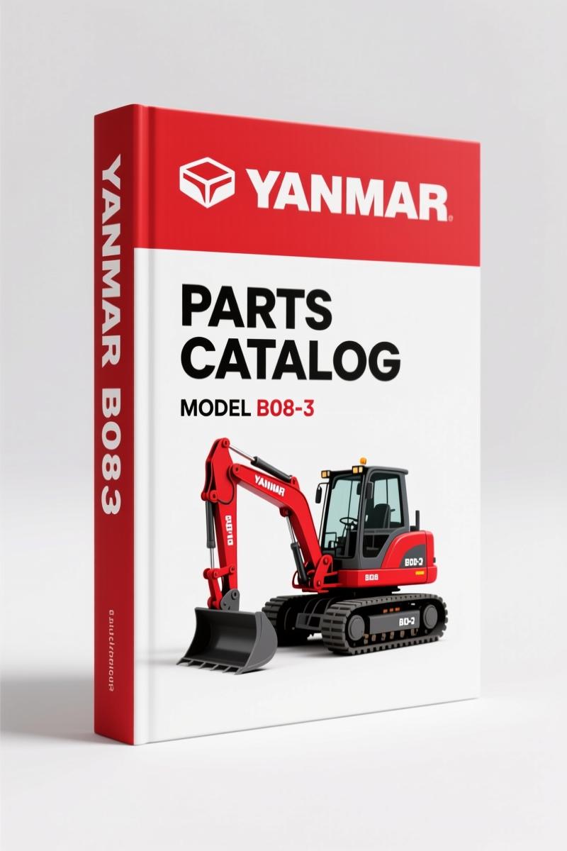 Yanmar B08-3 2004 Parts Catalog – OEM Diagrams & Part Numbers