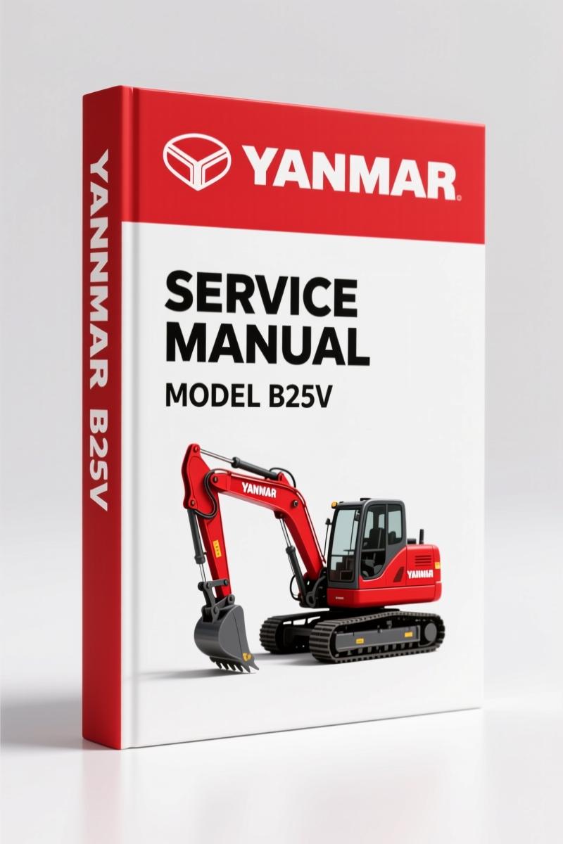 Yanmar B25V Service Manual – 402 Pages OEM Specs
