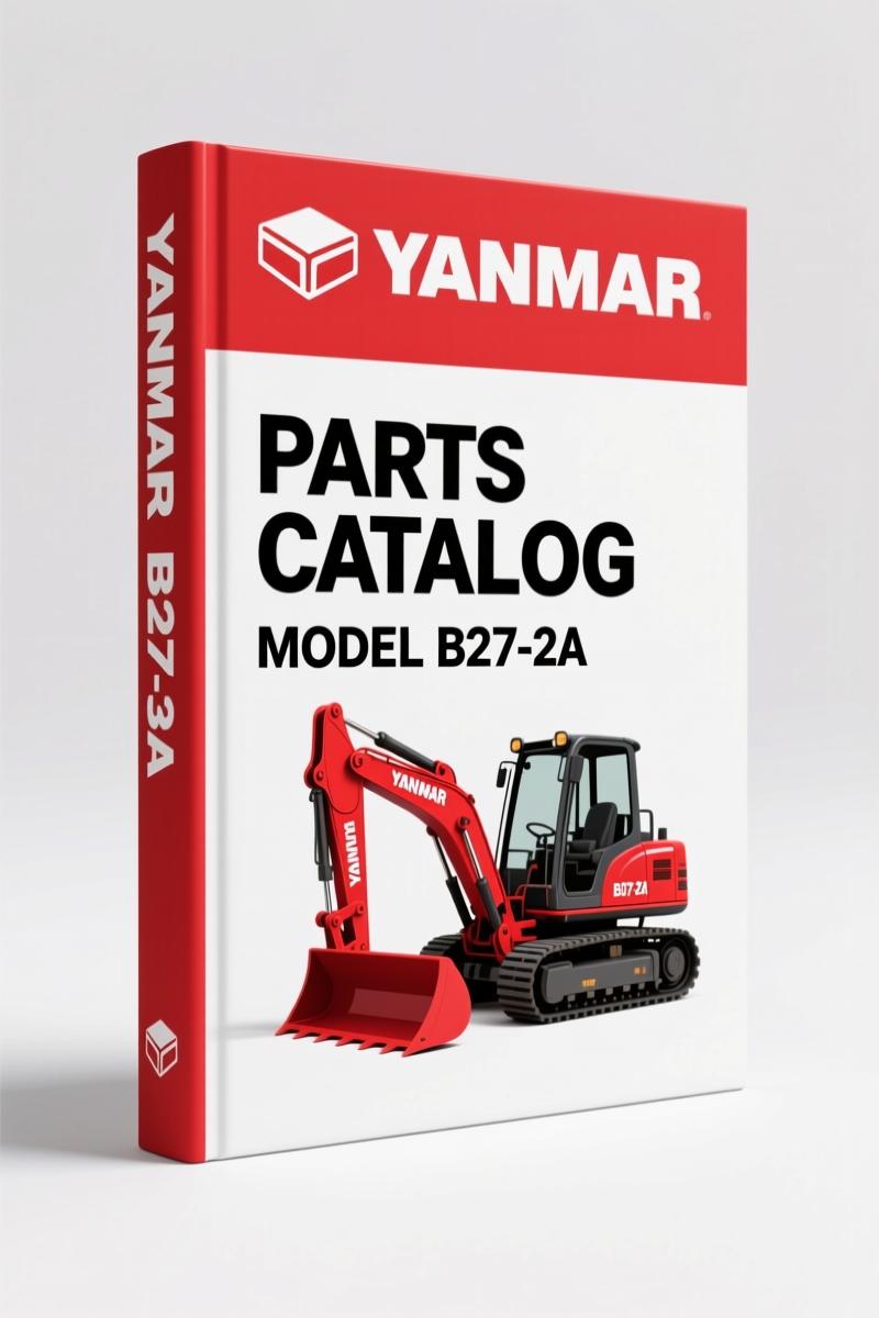 Yanmar B27-2A 1995 Parts Catalog – OEM Exploded Views & Part Numbers