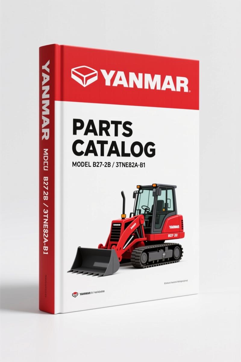 Yanmar B27-2B 3TNE82A-B1 1998 Parts Catalog – OEM Parts Identification