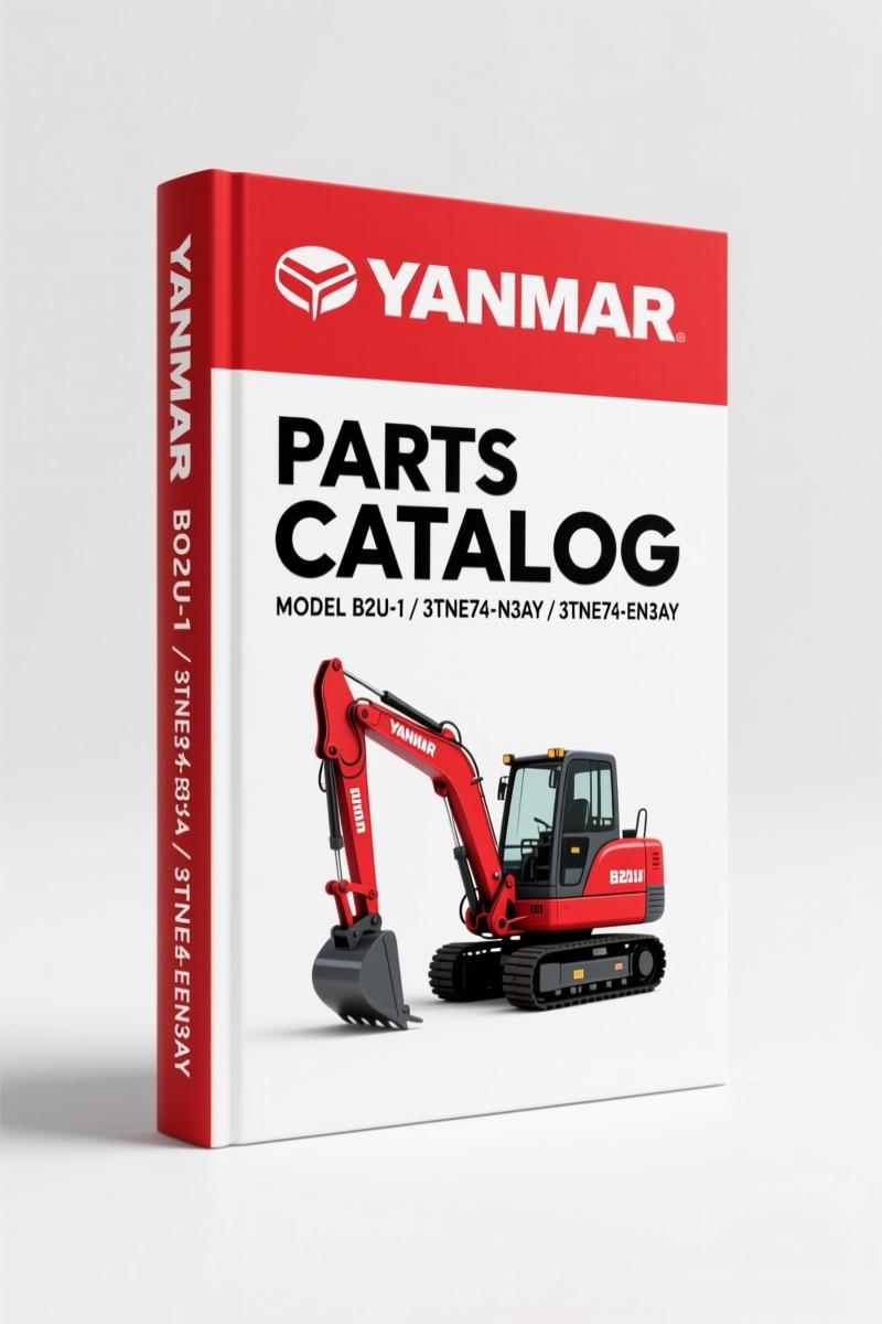 Yanmar B2U-1, 3TNE74-N3AY, 3TNE74-EN3AY 2001 Parts Catalog