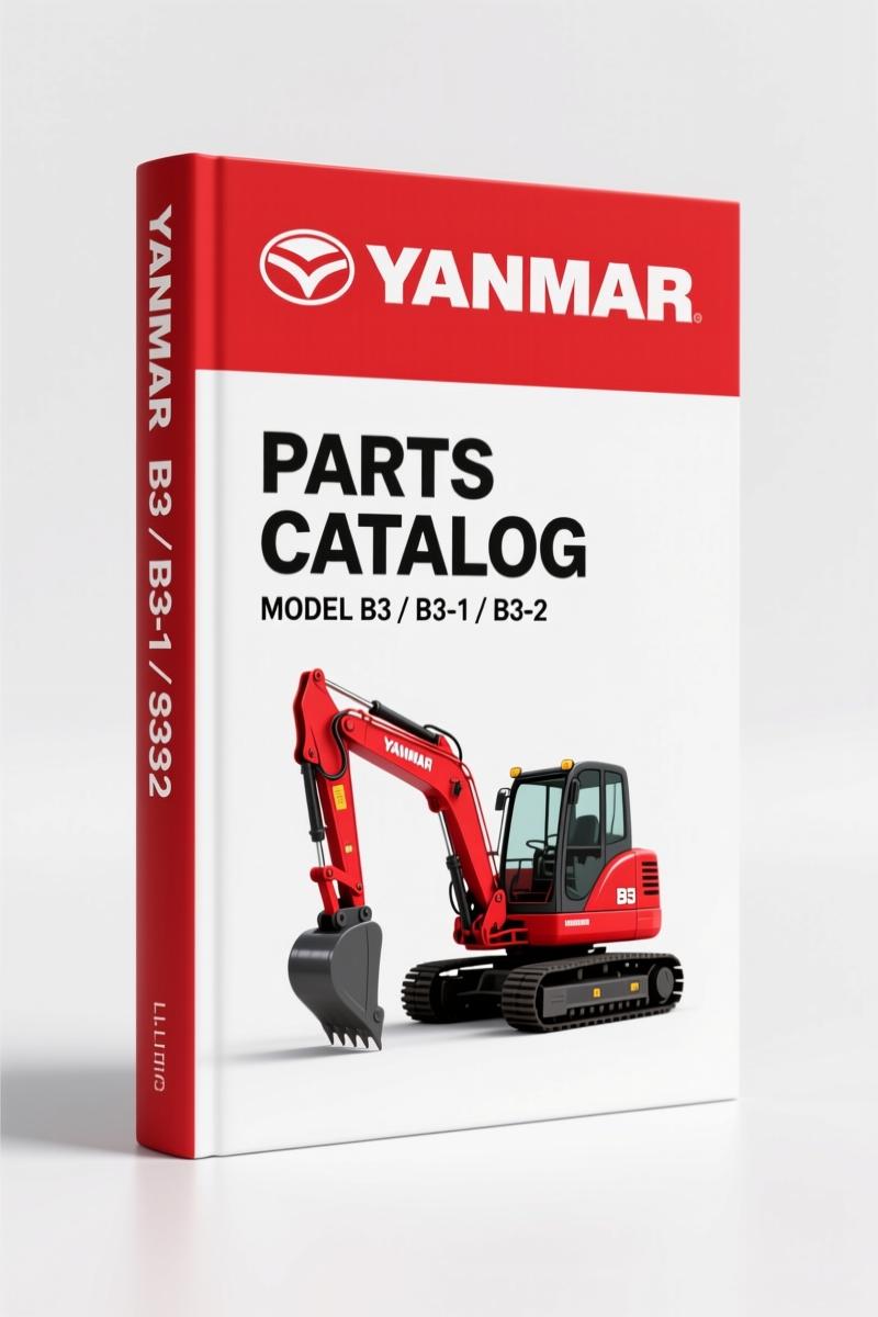 Yanmar B3, B3-1, B3-2 1998 Parts Catalog - OEM Specs & Wiring