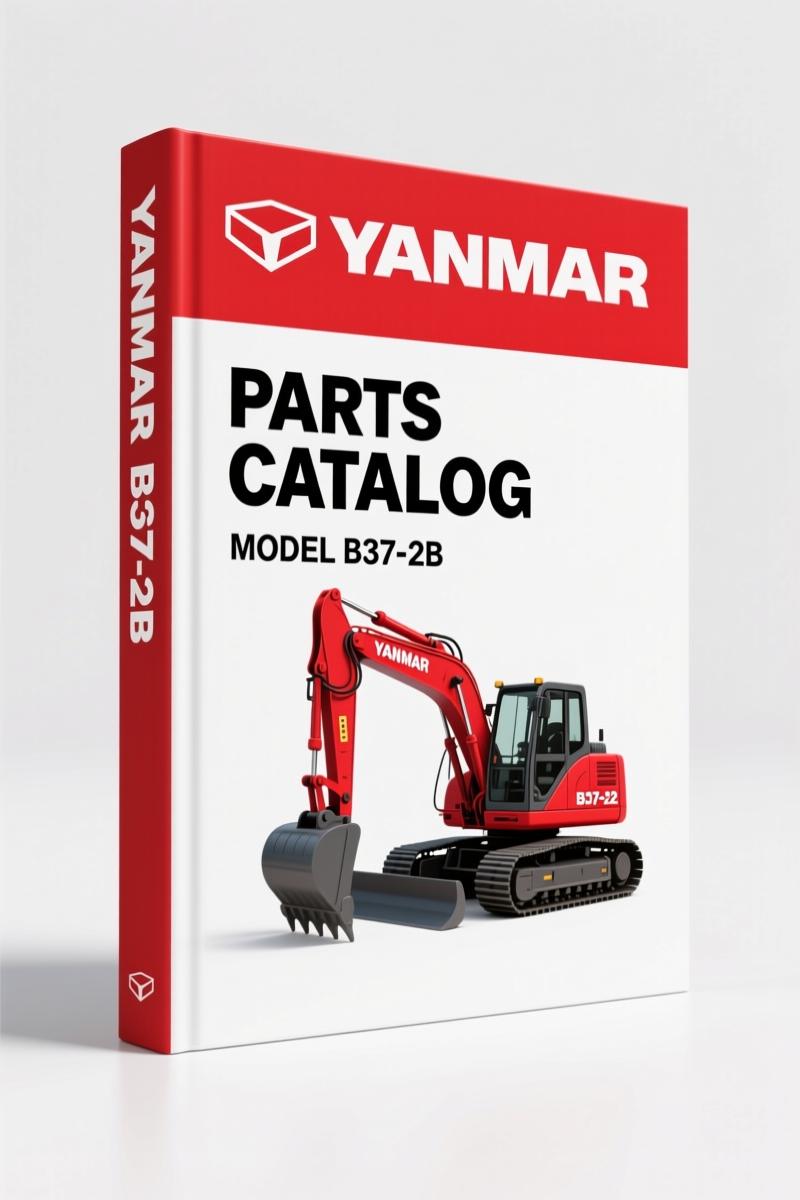 Yanmar B37-2B 1998 Parts Catalog – 266 Pages