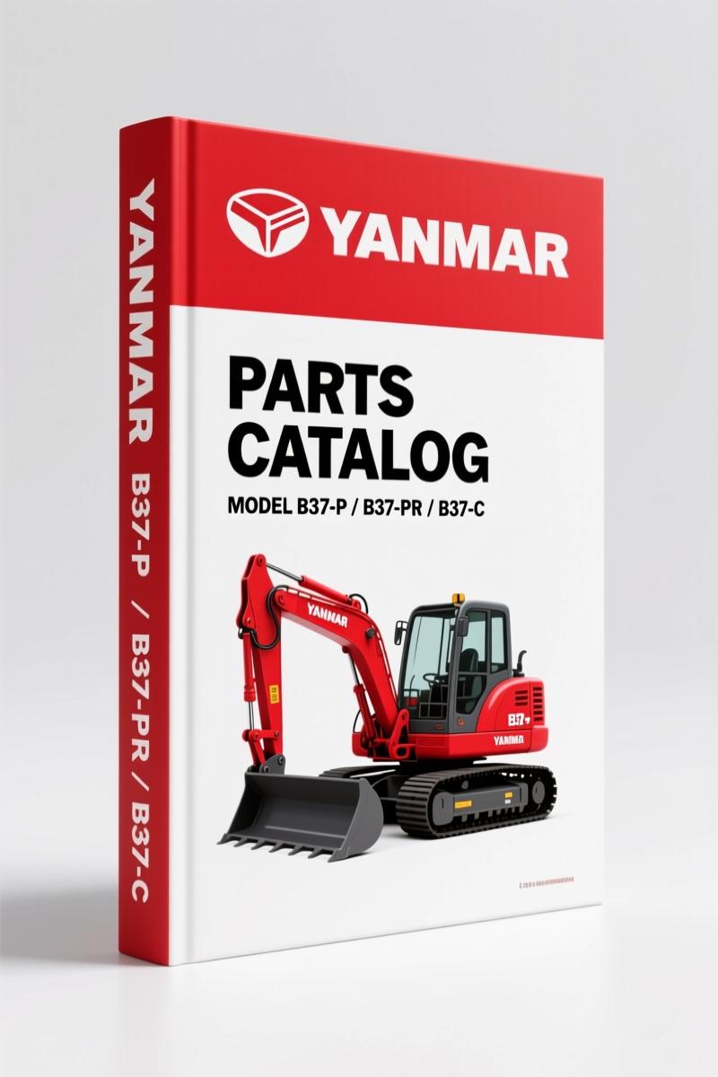 Yanmar B37-P, B37-PR, B37-C, B37-CR 1994 Parts Catalog
