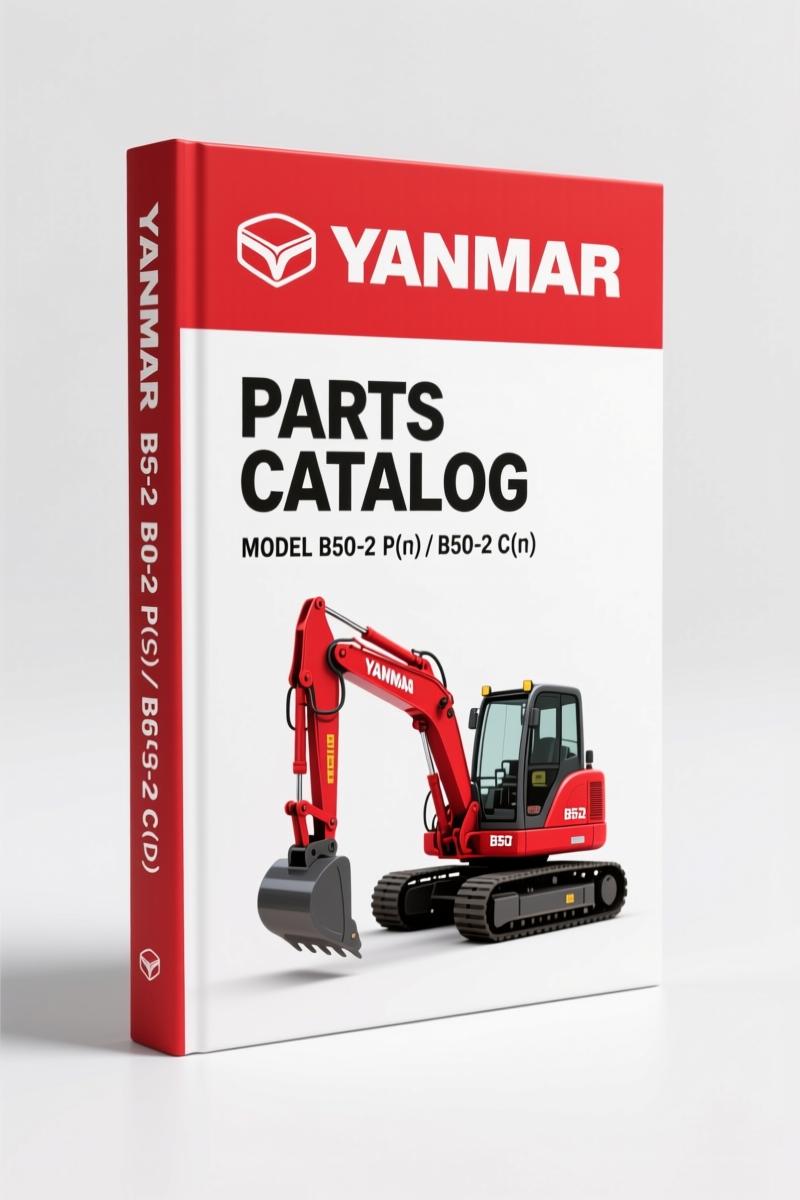Yanmar B50-2 P(R), B50-2 C(R) 1995 Parts Catalog – OEM Exploded-View Diagrams