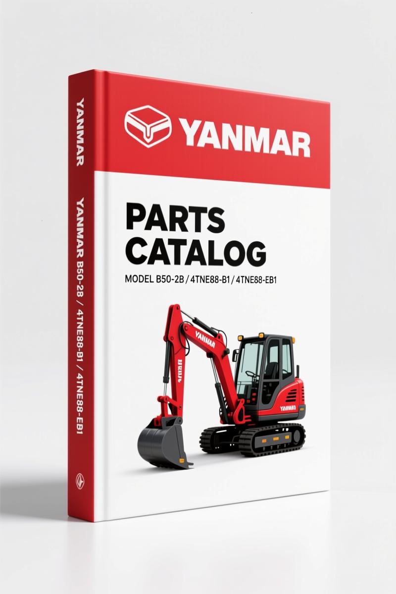 Yanmar B50-2B, 4TNE88-B1, 4TNE88-EB1 2002 Parts Catalog - OEM Exploded Views