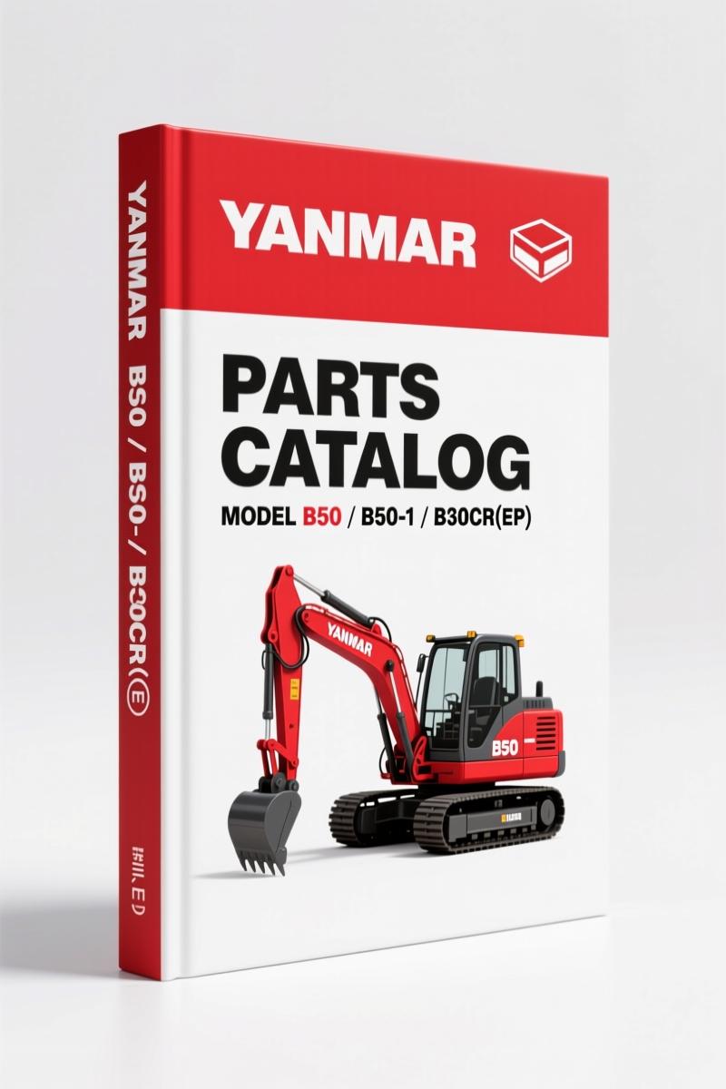 Yanmar B50, B50-1, B50CR(EP), B50C OPTION(EP), 4TN84L-RBD 1995 Parts Catalog