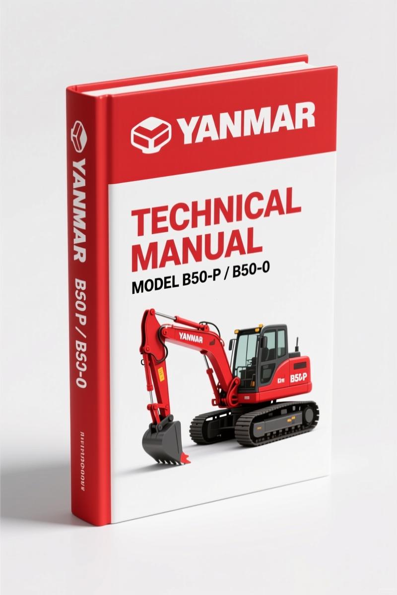 Yanmar B50-P, B50-0 Technical Manual – Factory Specs & Parts