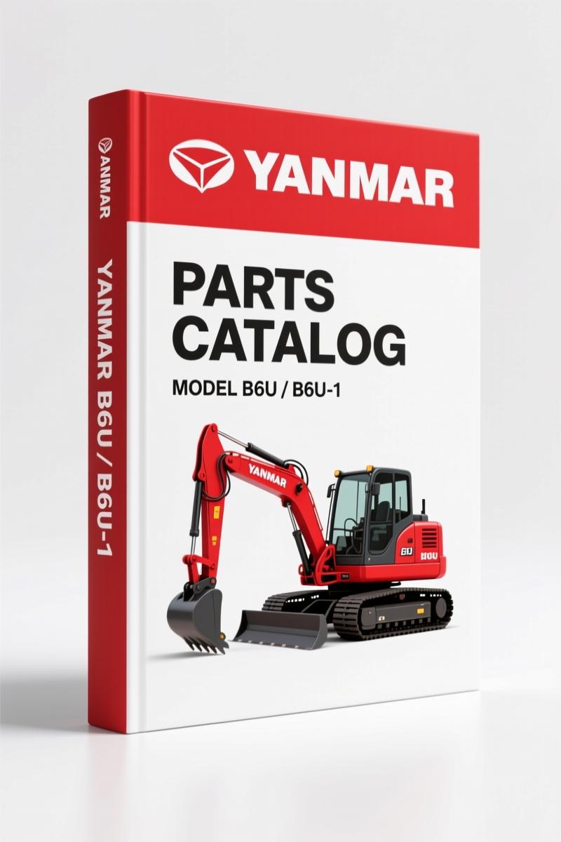 Yanmar B6U, B6U-1 1998 Parts Catalog – 553 Pages of OEM Specs
