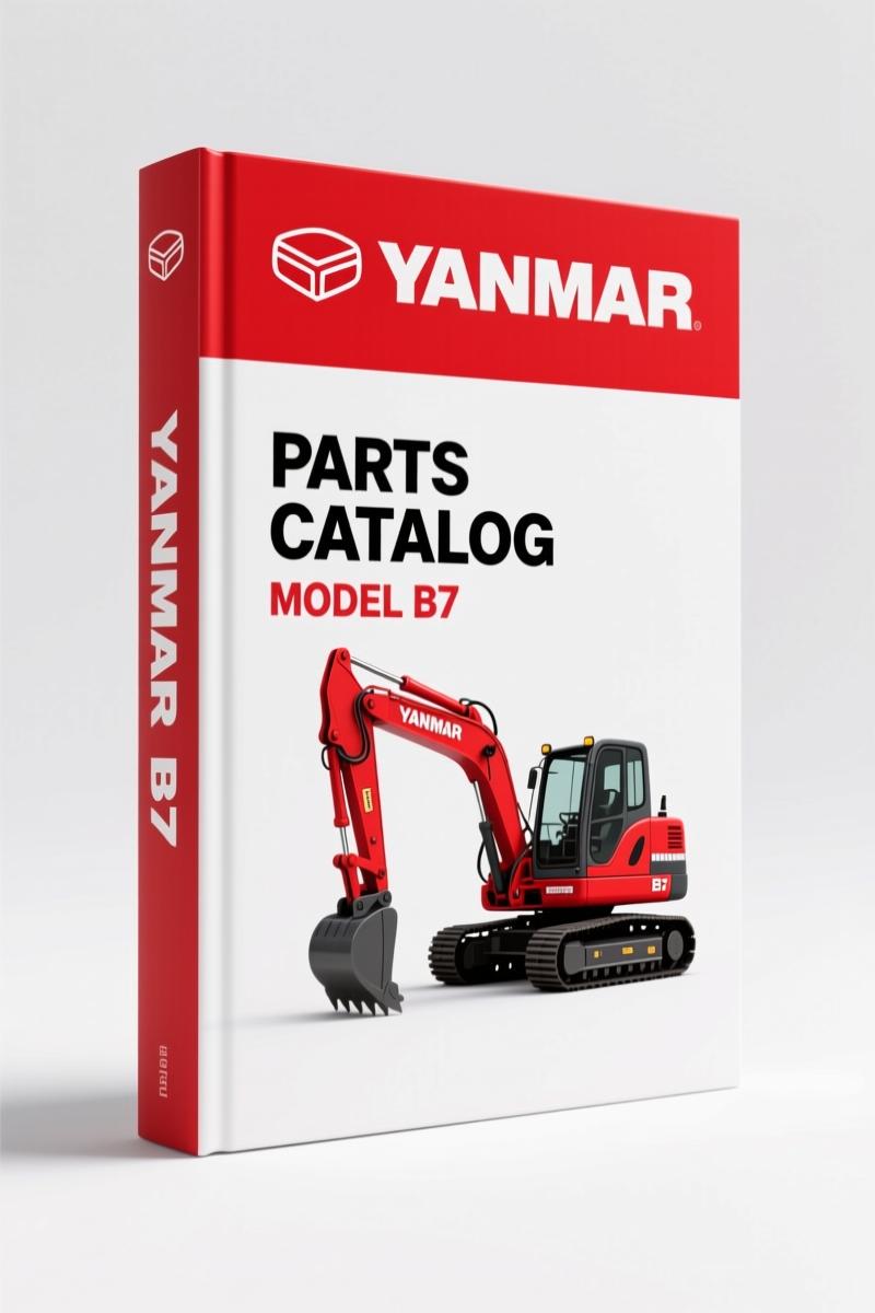 Yanmar B7 1995 Parts Catalog – Factory Specs for Backhoe Parts
