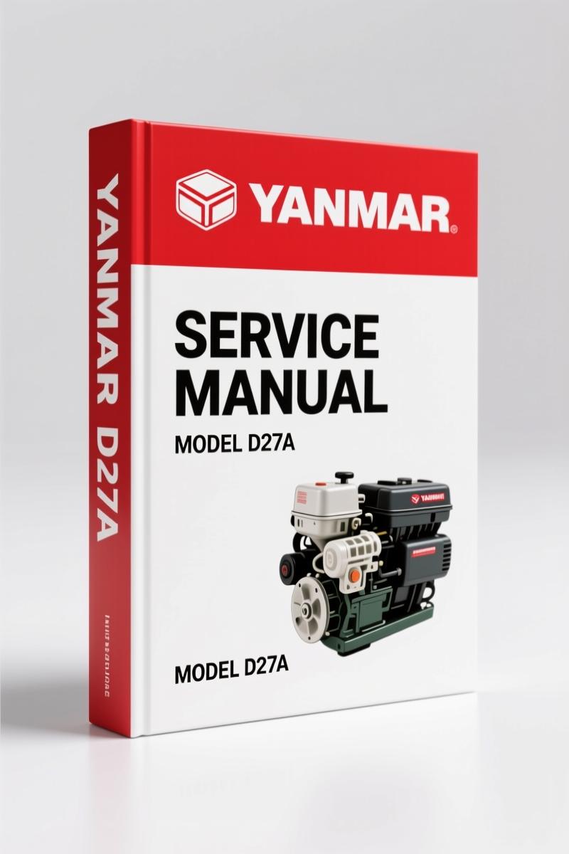 Yanmar D27A, D36A Service Manual – OEM Factory Specifications