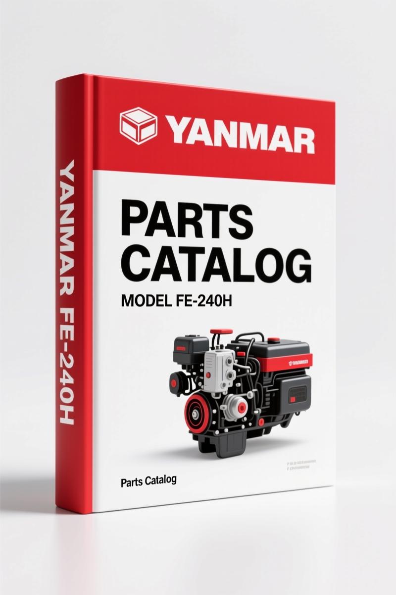 Yanmar Fe-240H, Fe-280H 2009 Parts Catalog - OEM Exploded Views