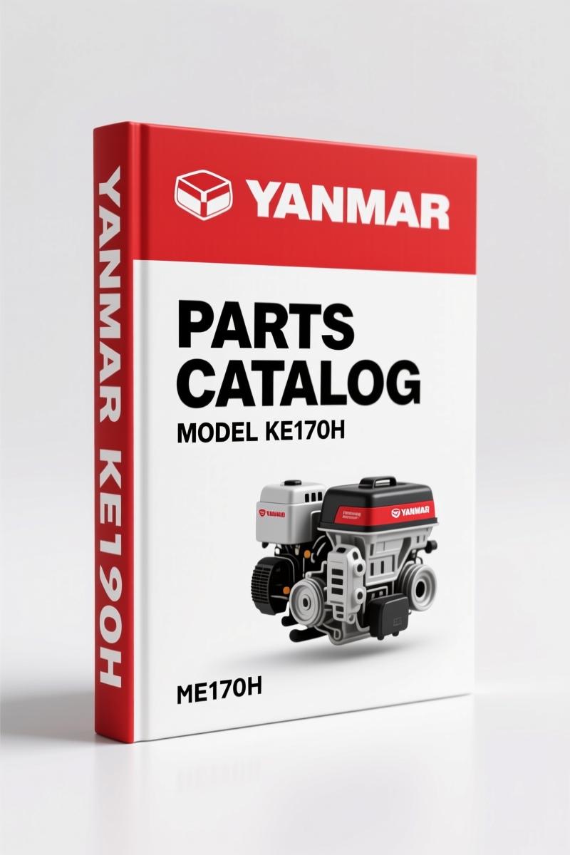 Yanmar KE170H, 200H 2010 Parts Catalog – 107 Pages of Factory Specs