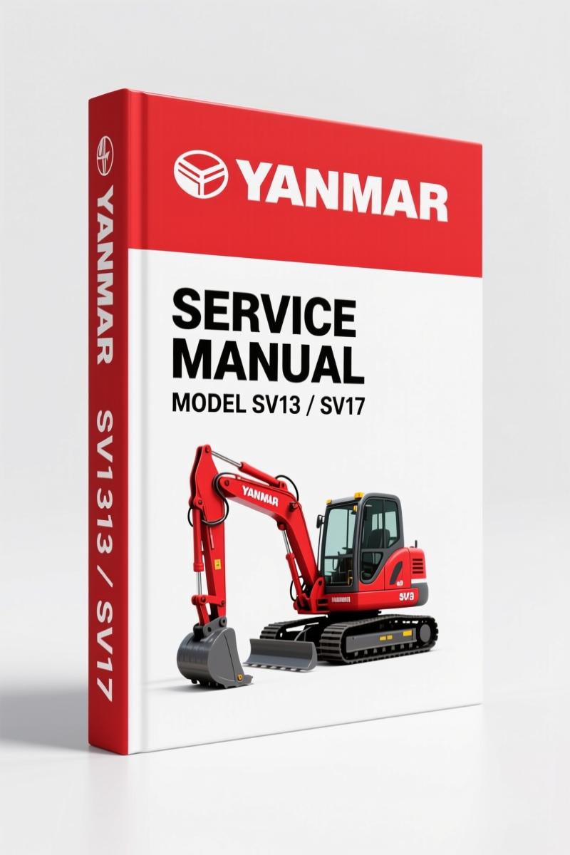 Yanmar SV13, SV17 Service Manual – 356 Pages OEM Factory Specs