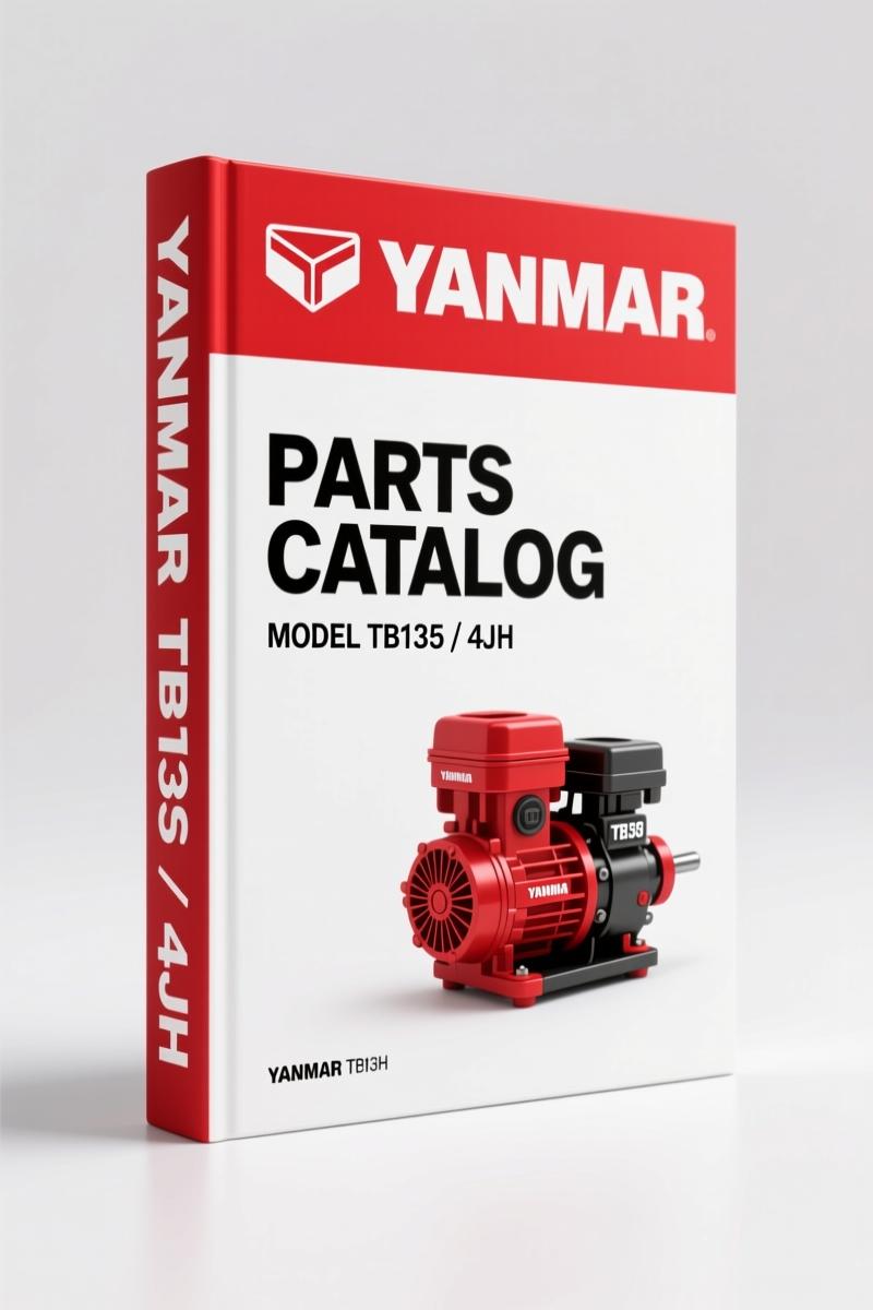 Yanmar 4JH-DT, 4JH-DTY, TB135, 4JH-DTZ 1997 Parts Catalog