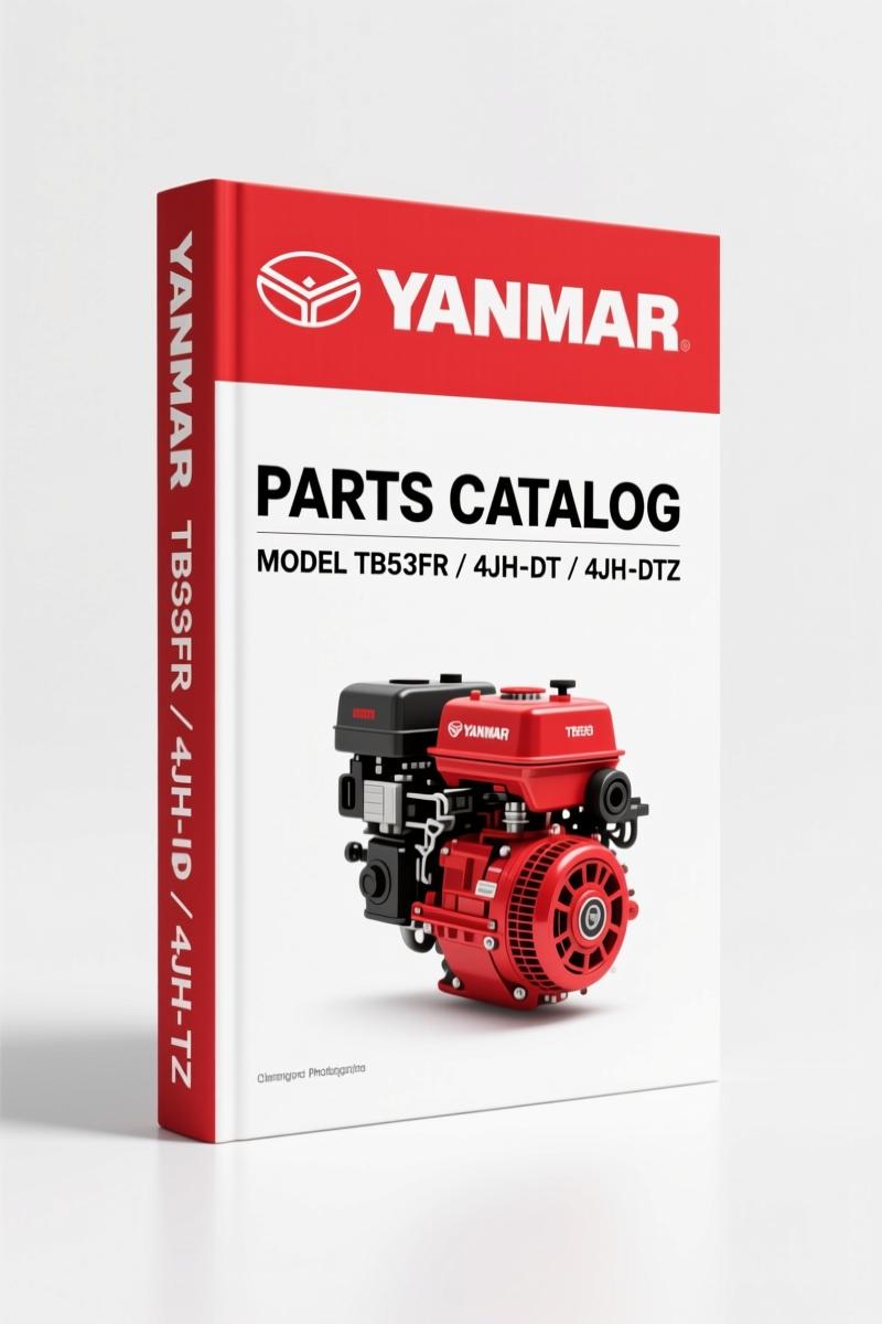 Yanmar 4JH-DT, 4JH-DTZ, TB53FR, 4JH-QT, 4JH-QTZ 1997 Parts Catalog