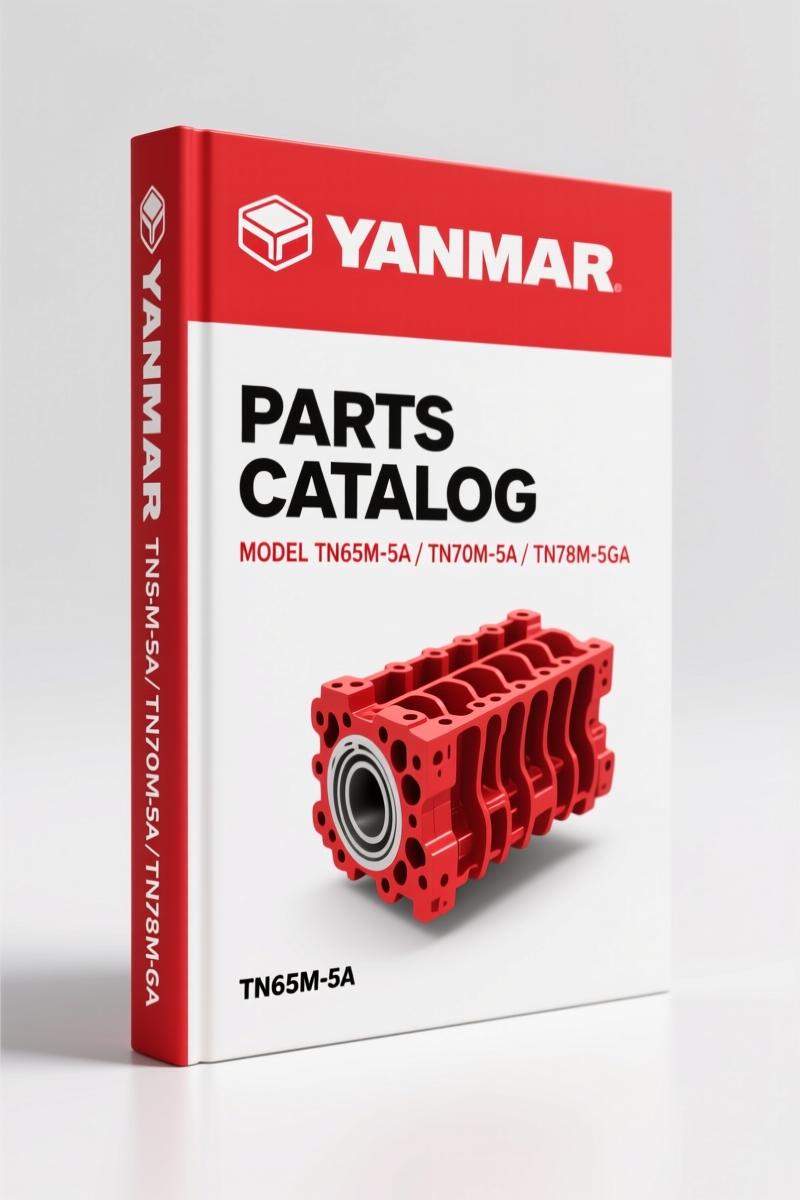 Yanmar TN65M-5A, TN70M-5A, TN78M-5GA, TN78M-5QA Parts Catalog – OEM
