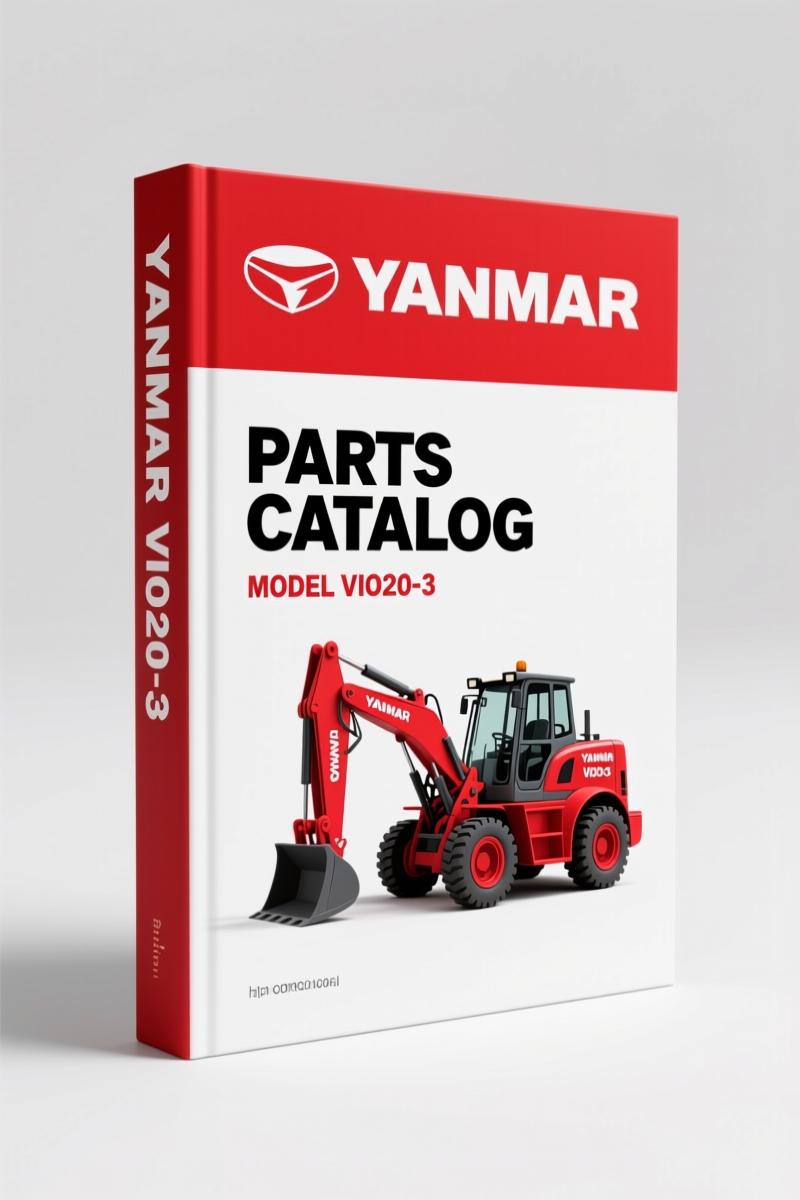 Yanmar Vio20-3 2004 Parts Catalog: OEM Part Identification