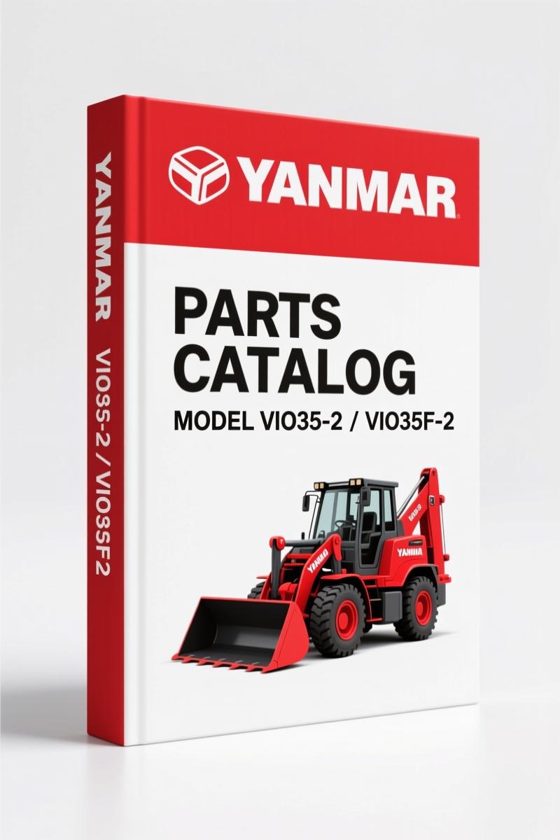 Yanmar Vio35-2, Vio35F-2 2004 Parts Catalog – 387 Pages OEM Specs