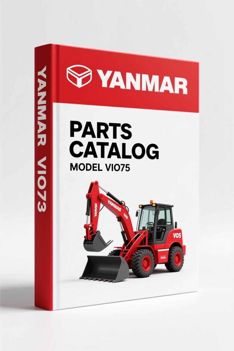 Yanmar Vio75 Service Manual – Factory Specs for Excavator Repairs