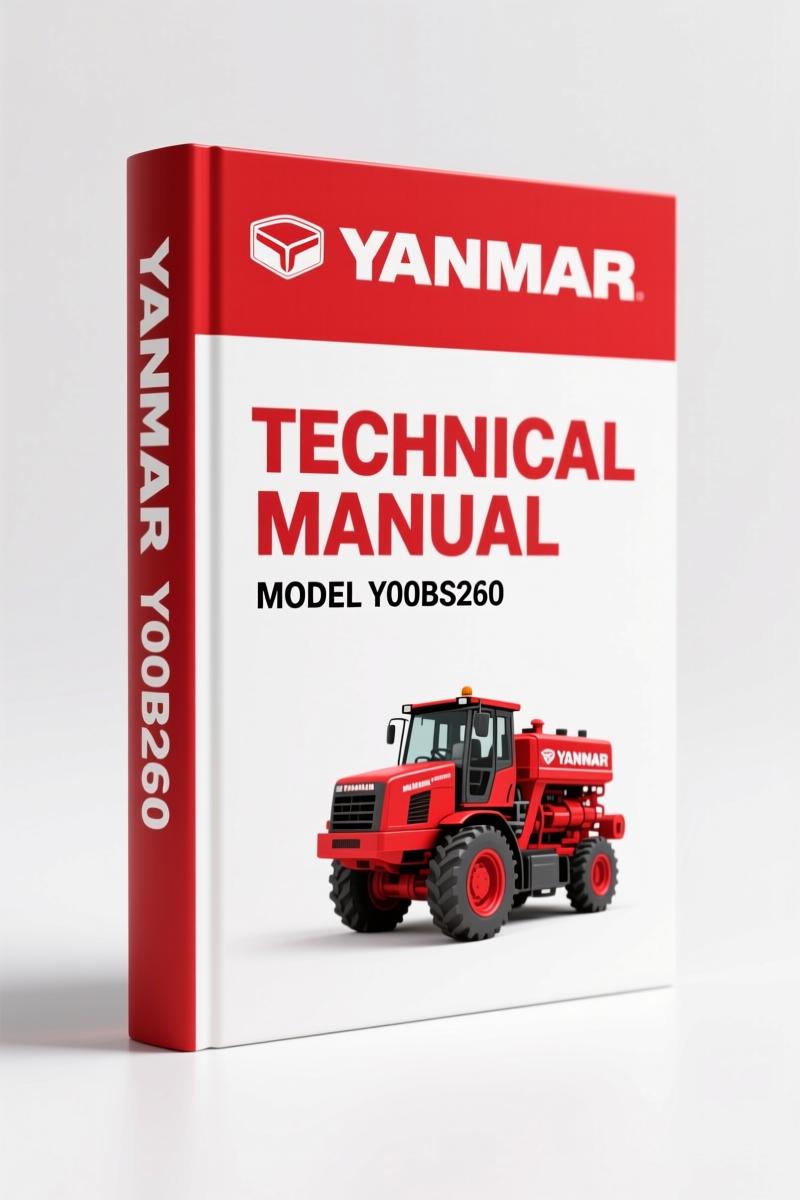 Yanmar Y00BS260 Technical Manual – Factory Parts Catalog