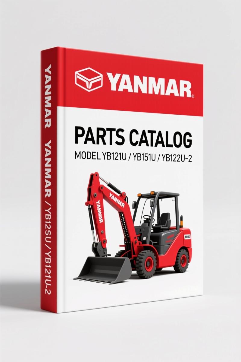 Yanmar YB121U YB151U 1990 Parts Catalog – OEM Specs & Exploded Views