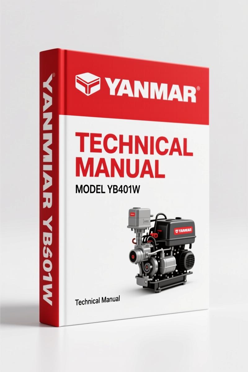 Yanmar YB401W Technical Manual – 252-Page Factory Parts Catalog