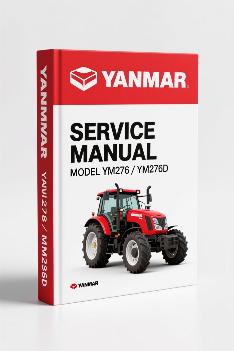 Yanmar YM276, YM276D 1989 Service Manual – 662 Pages OEM